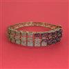 American Diamond Openable kada with Mehndi Plating