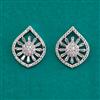 American Diamond Tops with Rhodium Plating 2 Tone Plating