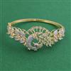 American Diamond Openable kada with 2 Tone Plating