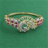 American Diamond Openable kada with 2 Tone Plating