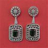 American Diamond Classic Earring with Rhodium Plating
