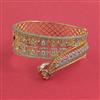 American Diamond Openable kada with 2 Tone Plating