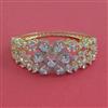 American Diamond Openable kada with 2 Tone Plating