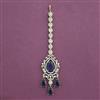 American Diamond Classic Tikka with Mehndi Plating