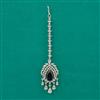 American Diamond Classic Tikka with Rhodium Plating
