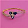 American Diamond Openable kada with 2 Tone Plating
