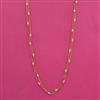 American Diamond Classic Mala With Gold Plating Rhodium Plating