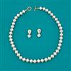 American Diamond Classic Mala With Gold Plating