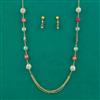American Diamond Classic Mala With Gold Plating