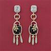 American Diamond Classic Earring with 2 Tone Plating