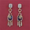 American Diamond Classic Earring with 2 Tone Plating