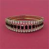 American Diamond Openable kada with Mehndi Plating