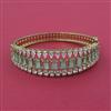 American Diamond Openable kada with Mehndi Plating