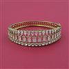 American Diamond Openable kada with Mehndi Plating