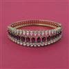 American Diamond Openable kada with Mehndi Plating