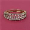 American Diamond Openable kada with Mehndi Plating