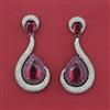 American Diamond Classic Earring with Black Plating