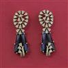 American Diamond Classic Earring with Mehndi Plating