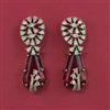 American Diamond Classic Earring with Mehndi Plating