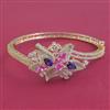American Diamond Openable kada with Carat Plating