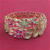 American Diamond Broad Kada with Carat Plating