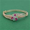 American Diamond Openable kada with Carat Plating