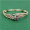 American Diamond Openable kada with Carat Plating