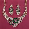 American Diamond Classic Necklace with Carat Plating