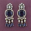 American Diamond Classic Earring with Mehndi Plating