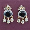 American Diamond Classic Earring with 2 Tone Plating