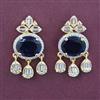 American Diamond Classic Earring with 2 Tone Plating