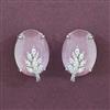 American Diamond Tops with Rhodium Plating