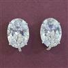 American Diamond Tops with Rhodium Plating