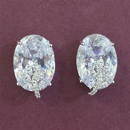 American Diamond Tops with Rhodium Plating