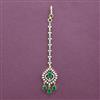 American Diamond Classic Tikka with 2 Tone Plating