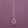 American Diamond Classic Tikka with 2 Tone Plating