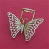 American Diamond Birds Ring with Mehndi Plating