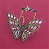 American Diamond Birds Ring with Mehndi Plating
