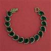 American Diamond Classic Bracelet With Mehndi Plating