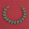 American Diamond Classic Bracelet With Mehndi Plating