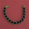 American Diamond Classic Bracelet With Mehndi Plating