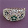 American Diamond Broad Kada with Carat Plating