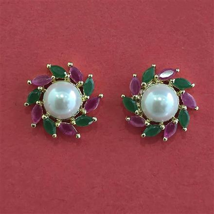American Diamond Tops with Gold Plating