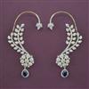 American Diamond Earcuff with 2 Tone Plating