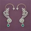 American Diamond Earcuff with 2 Tone Plating