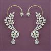American Diamond Earcuff with 2 Tone Plating