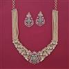 American Diamond Choker Necklace with Carat Plating