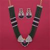 American Diamond Birds Necklace with 2 Tone Plating