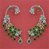 American Diamond Earcuff with 2 Tone Plating
