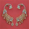 American Diamond Earcuff with 2 Tone Plating